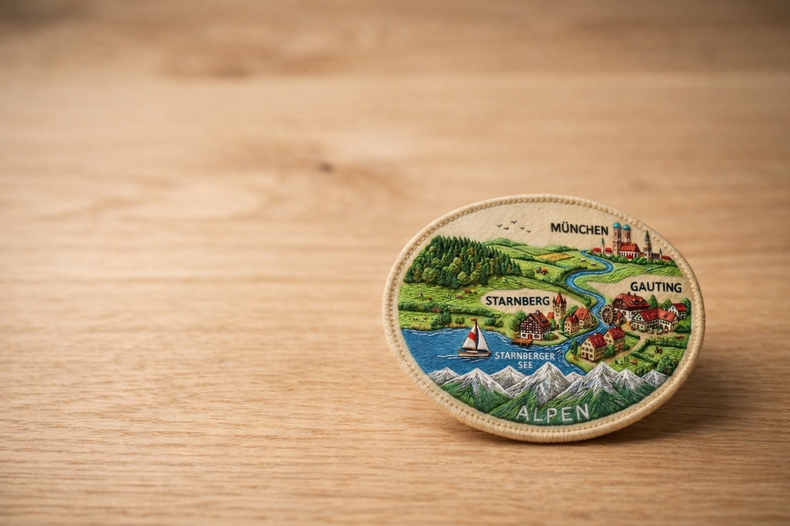 Lage Hotel Alpenhof Gauting – zwischen München, Starnberger See und den Alpen